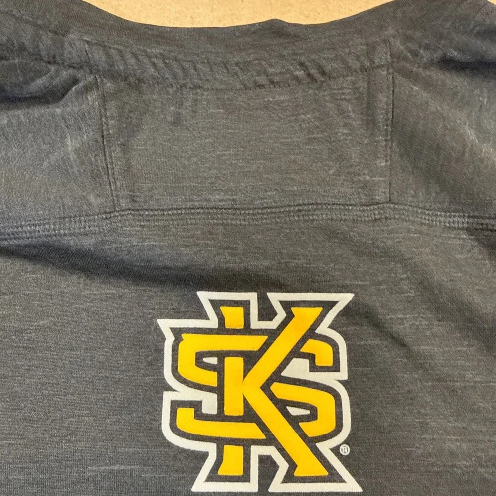 Adidas Kennesaw State KSU Owls T Shirt Men's XL NCAA